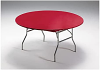 Stay Put Table Covers Round - Red