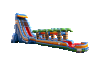 27' Tropical FireBall Waterslide 27' Tropical FireBall Waterslide