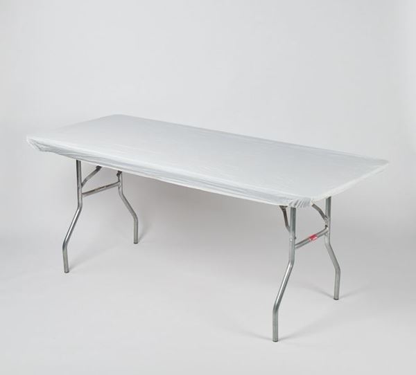 Stay Put Table Covers - White Stay Put Table Covers - White