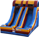20' Dual Lane Slide  20' Dual Lane Slide