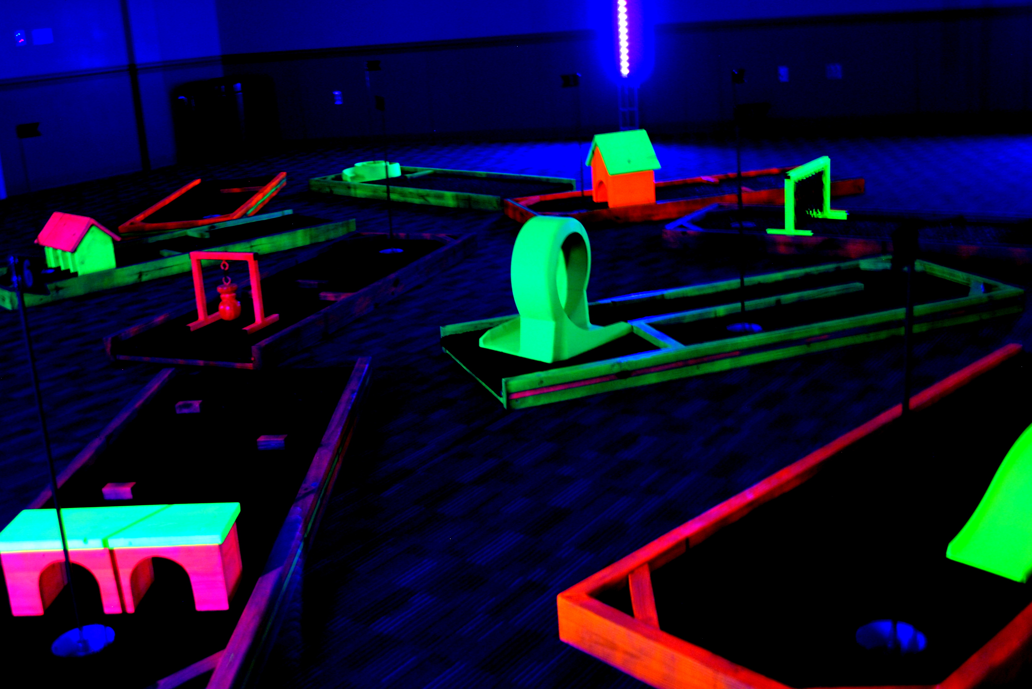 Blacklight Mini Golf Blacklight Mini Golf