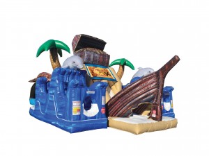 pirate ship inflatable rental
